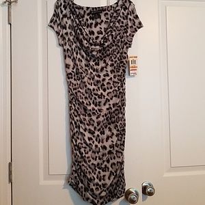 Leopard Dress Petite INC International Concepts